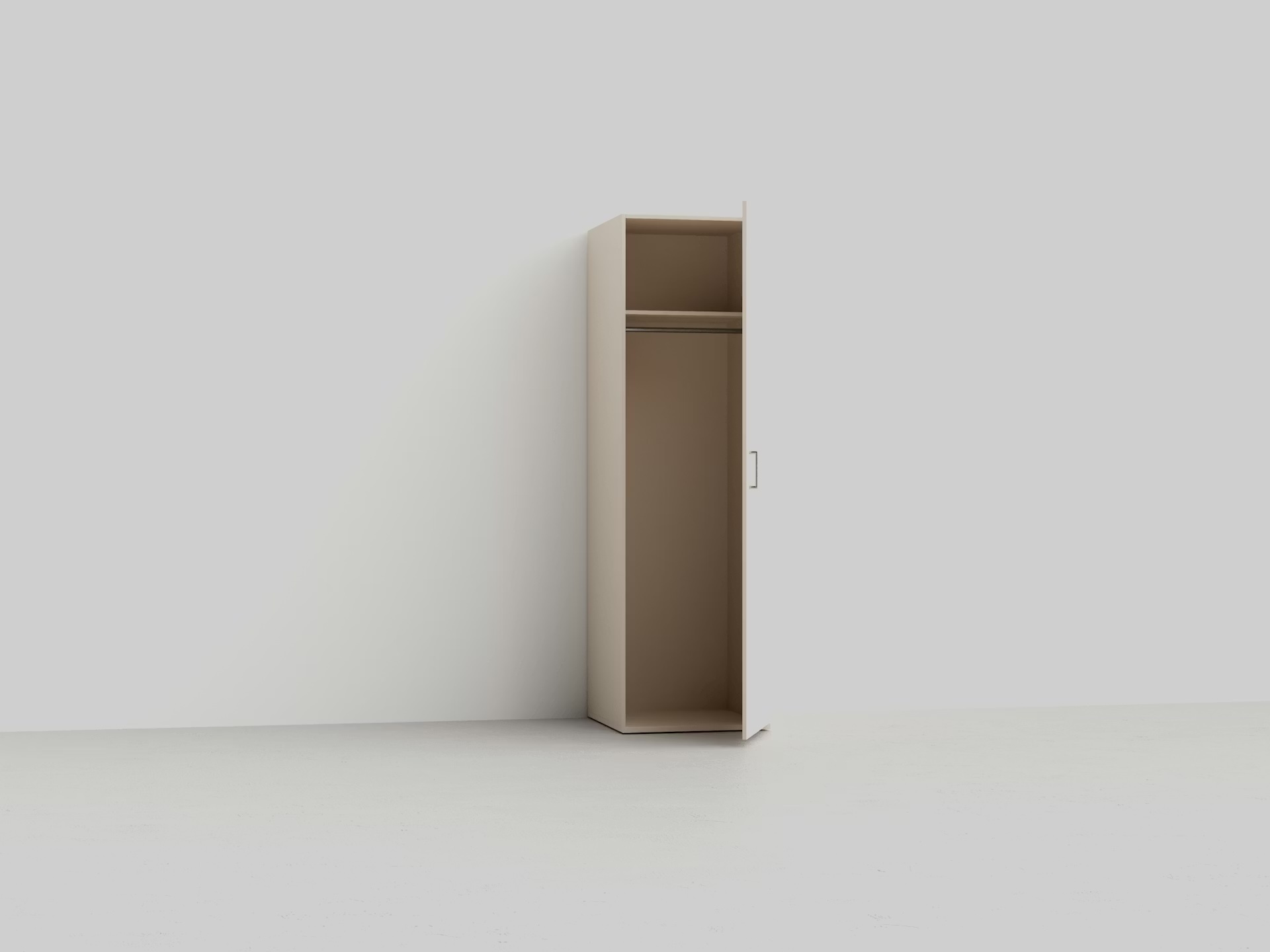 Wastoren hoge opbergkast WSCH207-60-K - beige.