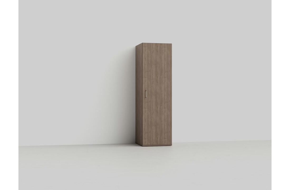 Wastoren hoge opbergkast WSCH207-60-E - naturel eiken.