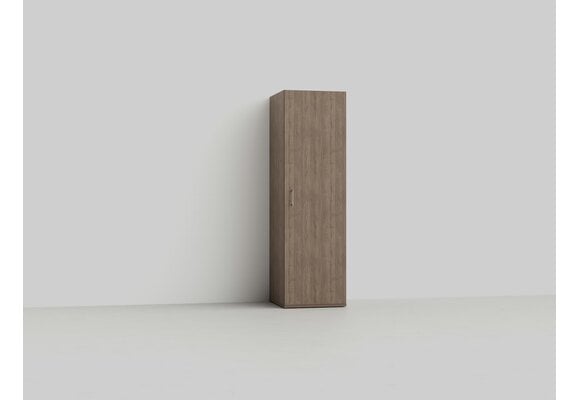 Wastoren hoge opbergkast WSCH207-60-E  - naturel eiken.