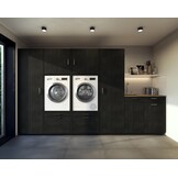 Wastoren hoge opbergkast WSCH207-60-S  - zwart eiken.