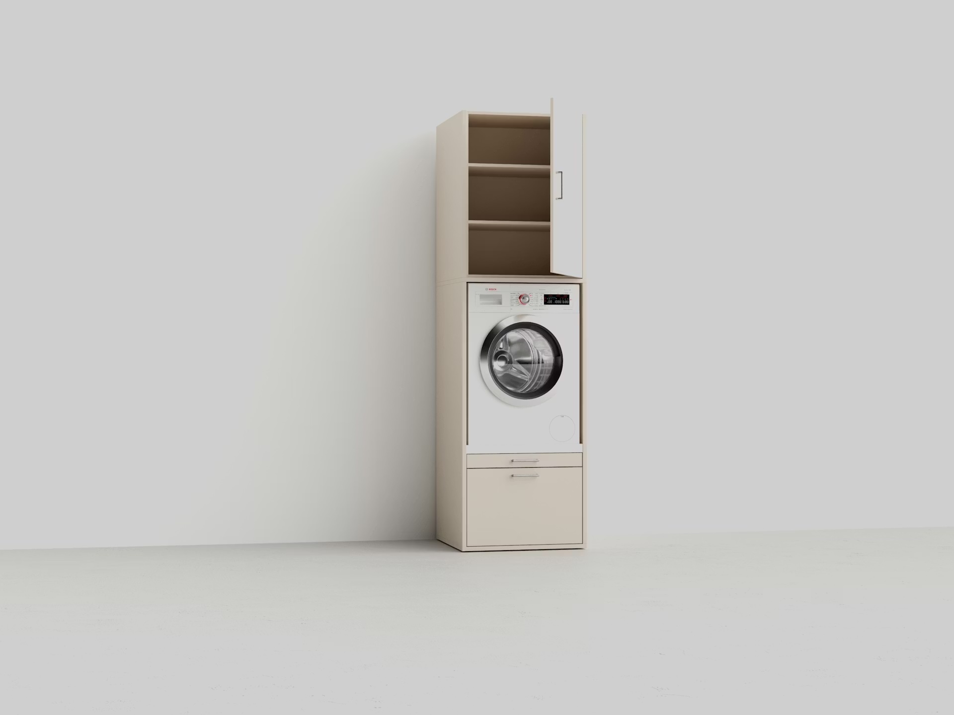Wastoren bovenkast WSCN087-K - beige.