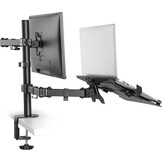 Neomounts by Newstar Flat Screen & Notebook Desk Mount (clamp/grommet) - TV muurbeugel