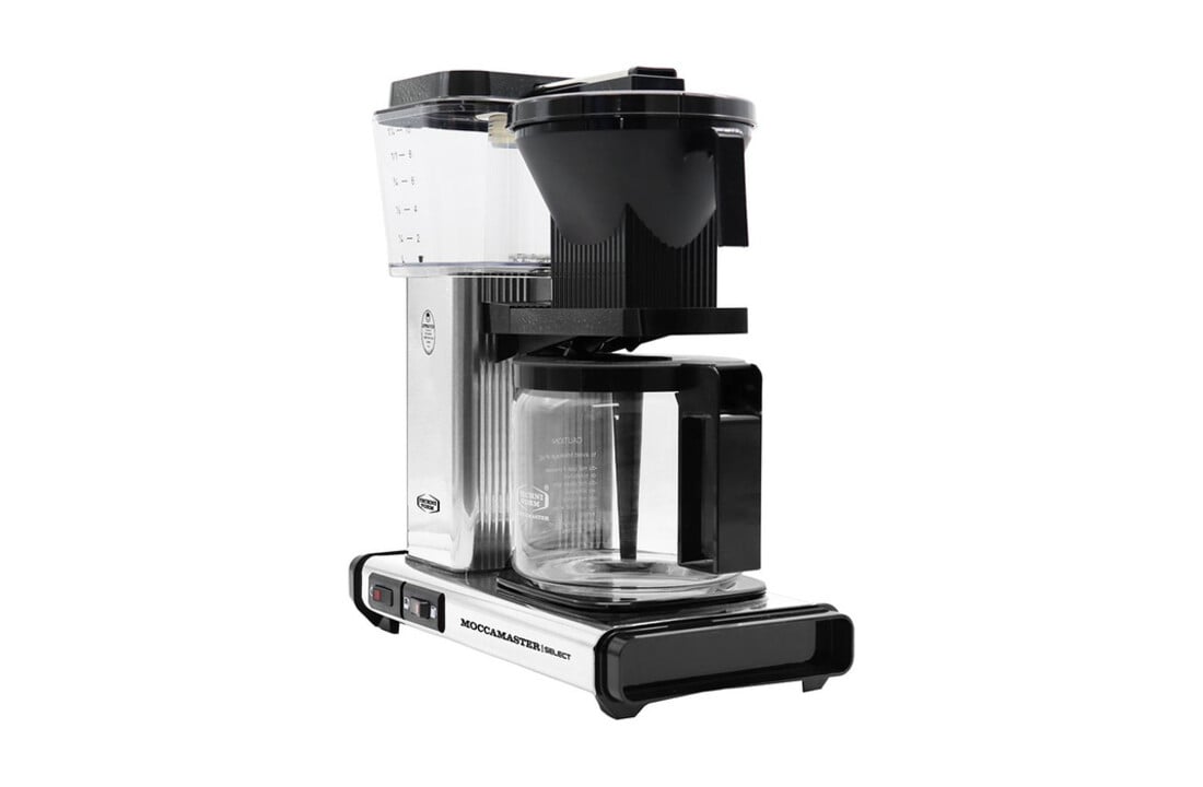 Moccamaster KBG Select (Polished Silver) - Koffiezetapparaat