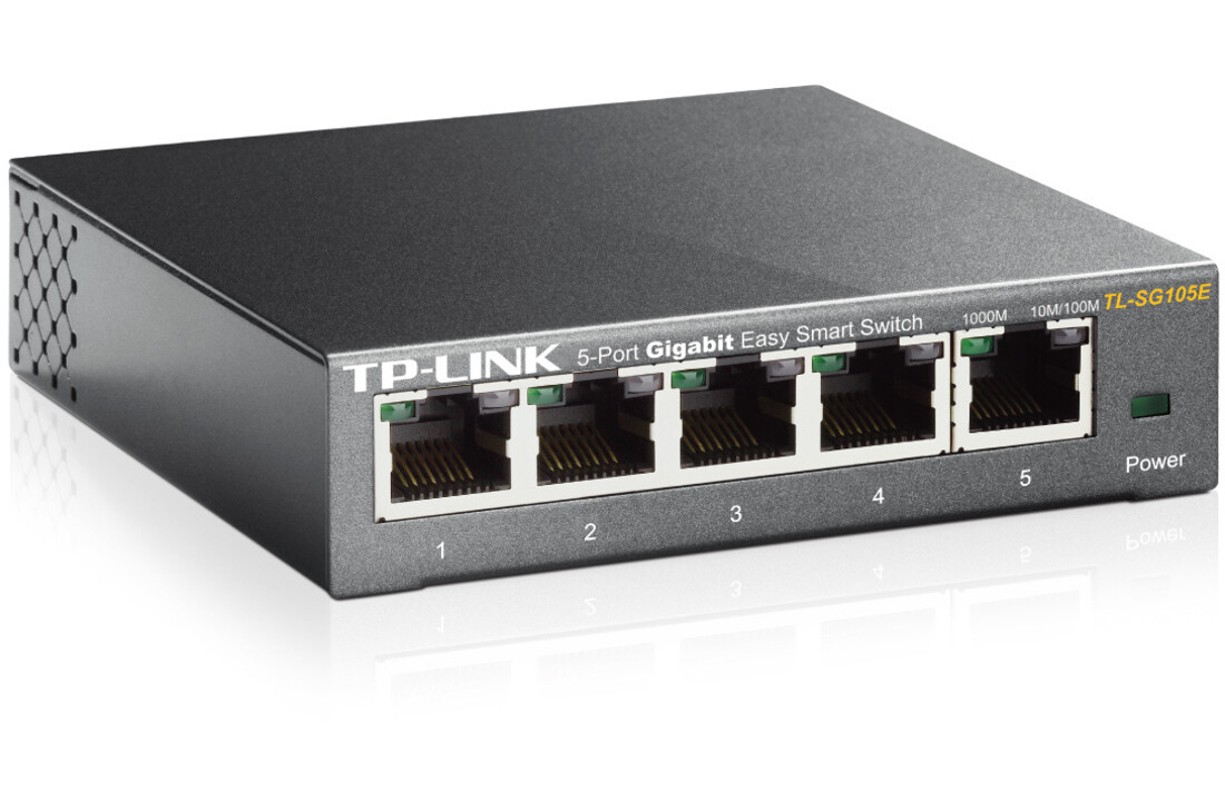 TP-Link TL-SG105E 5-poorts Gigabit Easy Smart - Netwerk switch