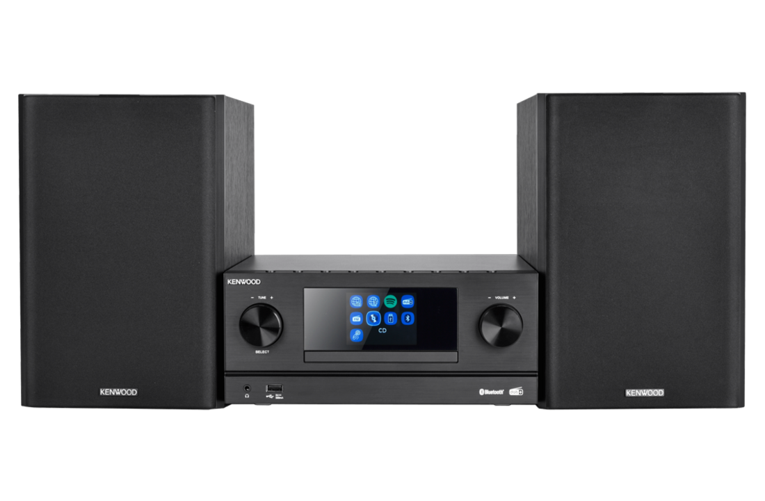 Kenwood M-9000S Zwart - Stereo set