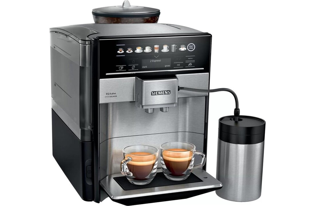 Siemens EQ.6 Plus extraKlasse TE657F03DE - Koffiemachine