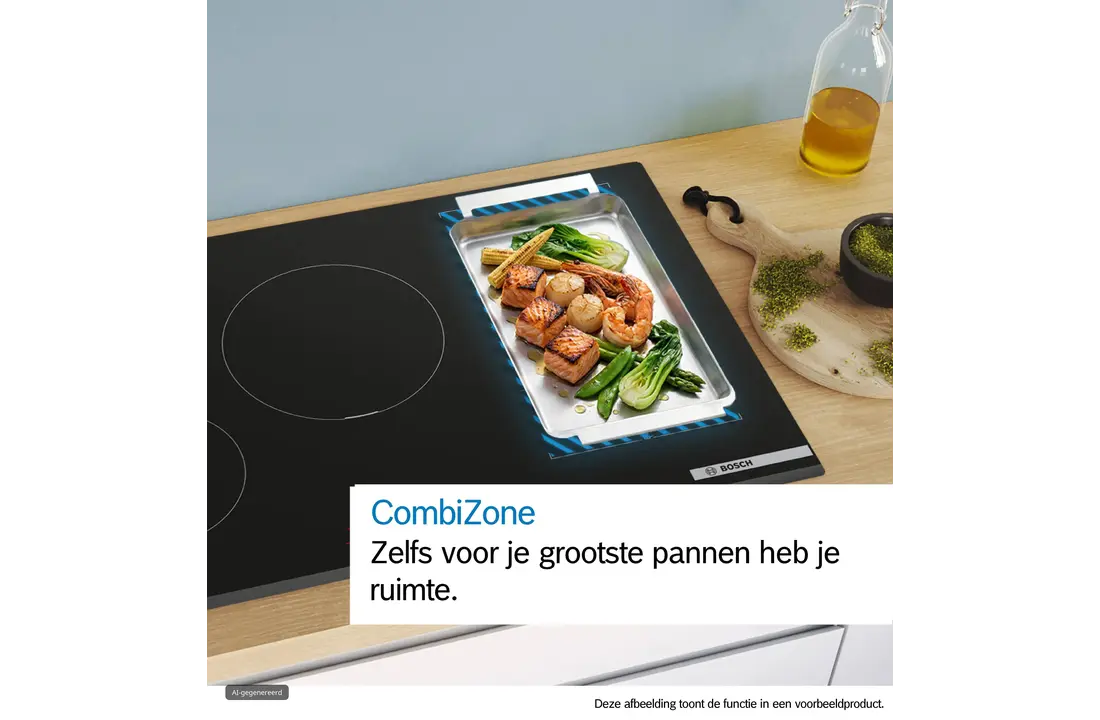 Bosch PVQ61CHB1E Serie 6 - Inbouw inductiekookplaat 60 cm.