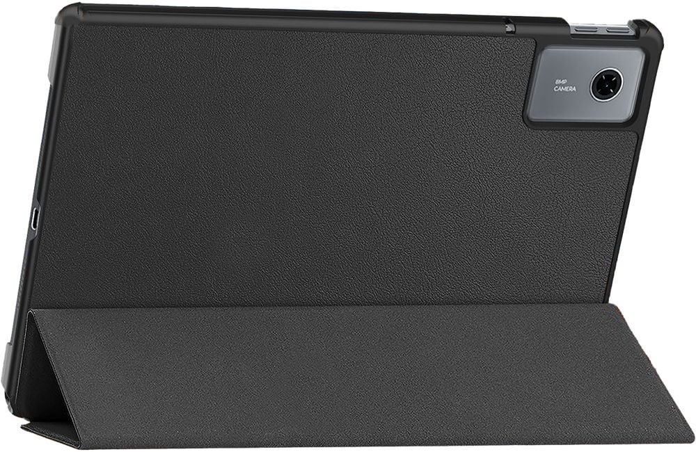 Just in Case Lenovo Idea Tab TriFold Smart Book Case Zwart - Tablethoes