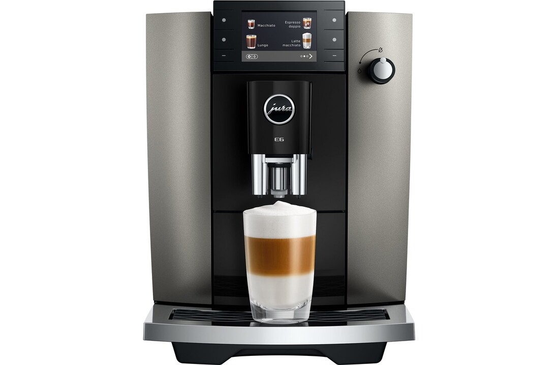 JURA E6 Dark Inox (ED) - Koffiemachine