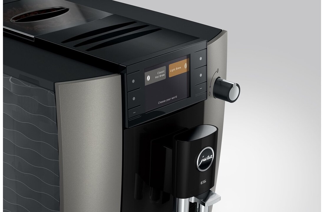 JURA E6 Dark Inox (ED) - Koffiemachine