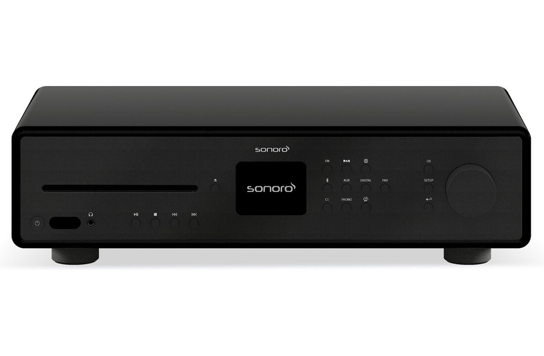 Sonoro MAESTRO X Mat zwart - Receiver