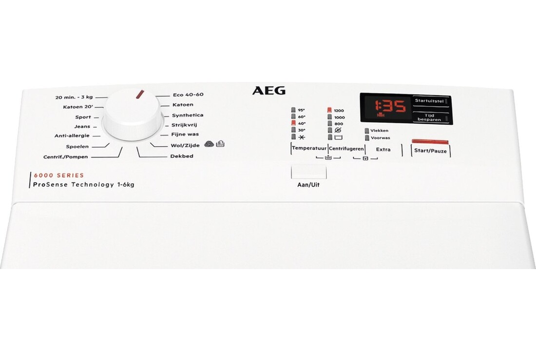 AEG LTR6162K - Wasmachine