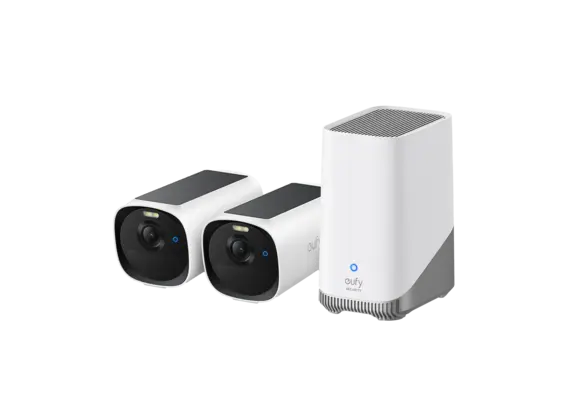 Eufy eufyCam E40 2-Cam Kit (2 camera's + Home Base S380).