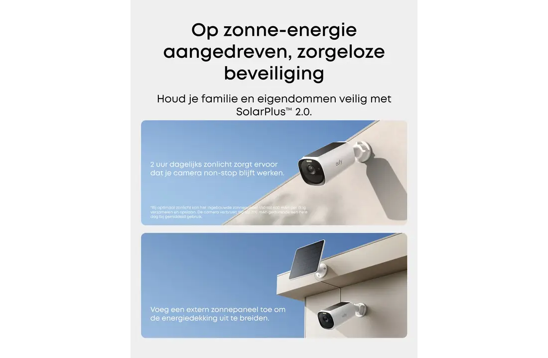 Eufy eufyCam E40 2-Cam Kit (2 camera's + Home Base S380).