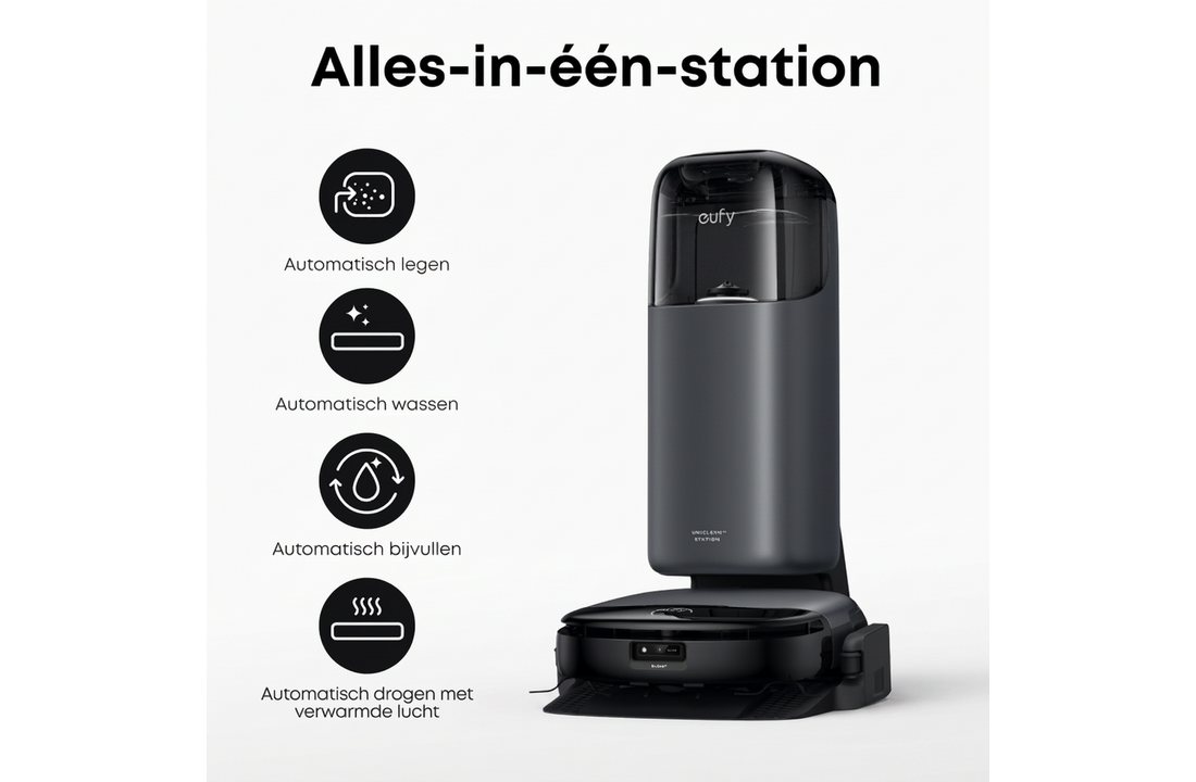 Eufy Vacuum Omni S1 Pro - Robotstofzuiger.