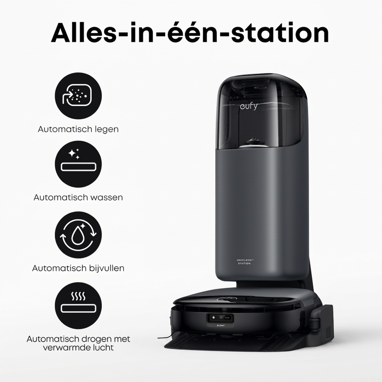 Eufy Vacuum Omni S1 Pro - Robotstofzuiger.