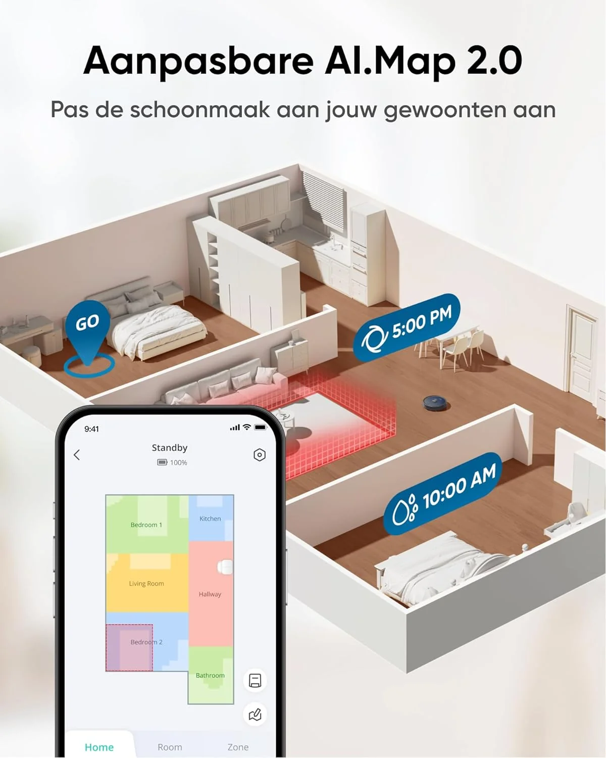 Eufy Vacuum Omni Black X10 Pro - Robotstofzuiger.