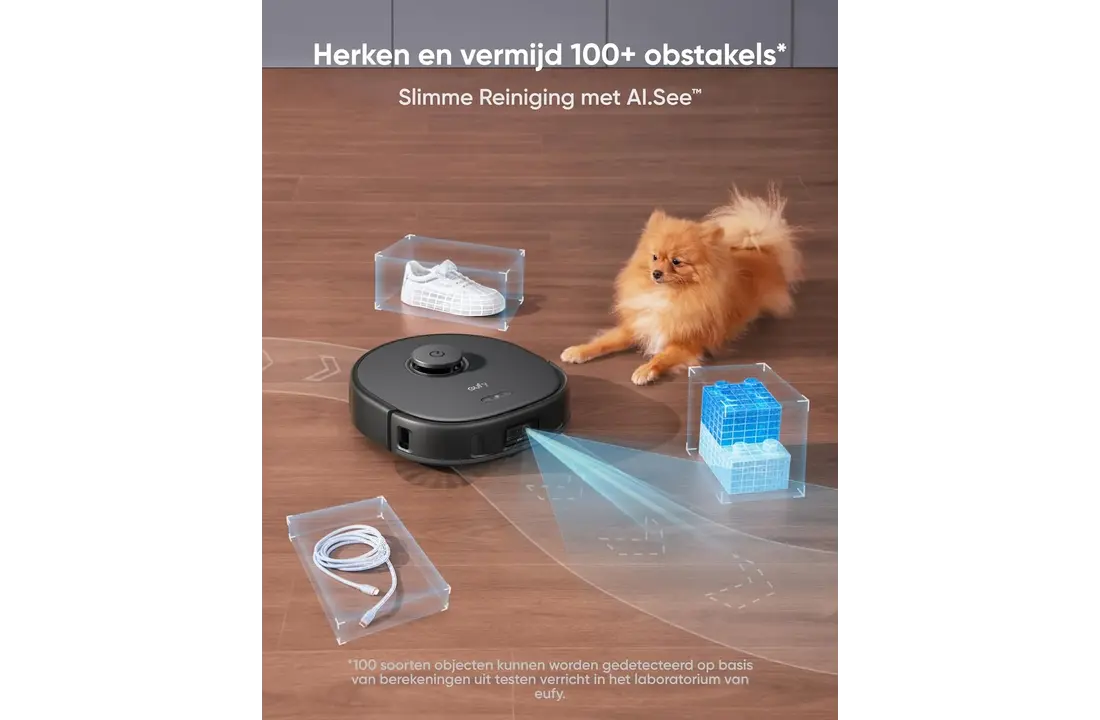 Eufy Vacuum Omni Black X10 Pro - Robotstofzuiger.