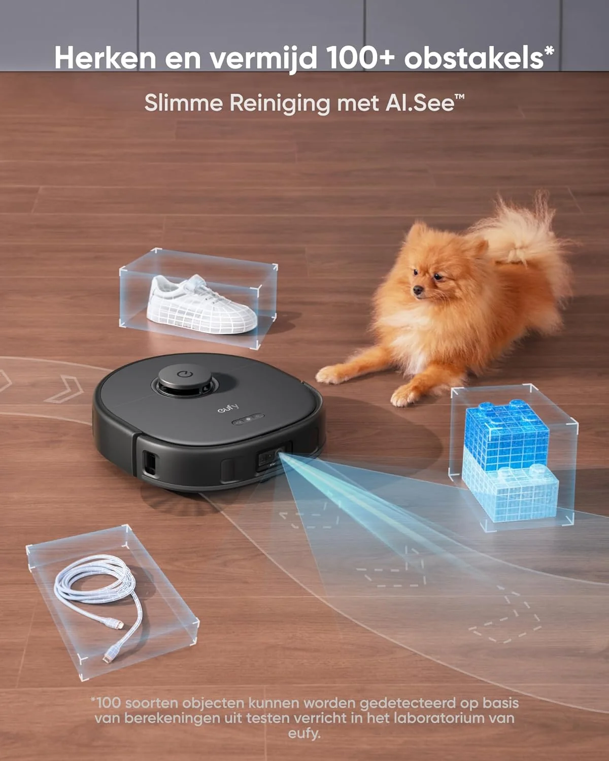 Eufy Vacuum Omni Black X10 Pro - Robotstofzuiger.