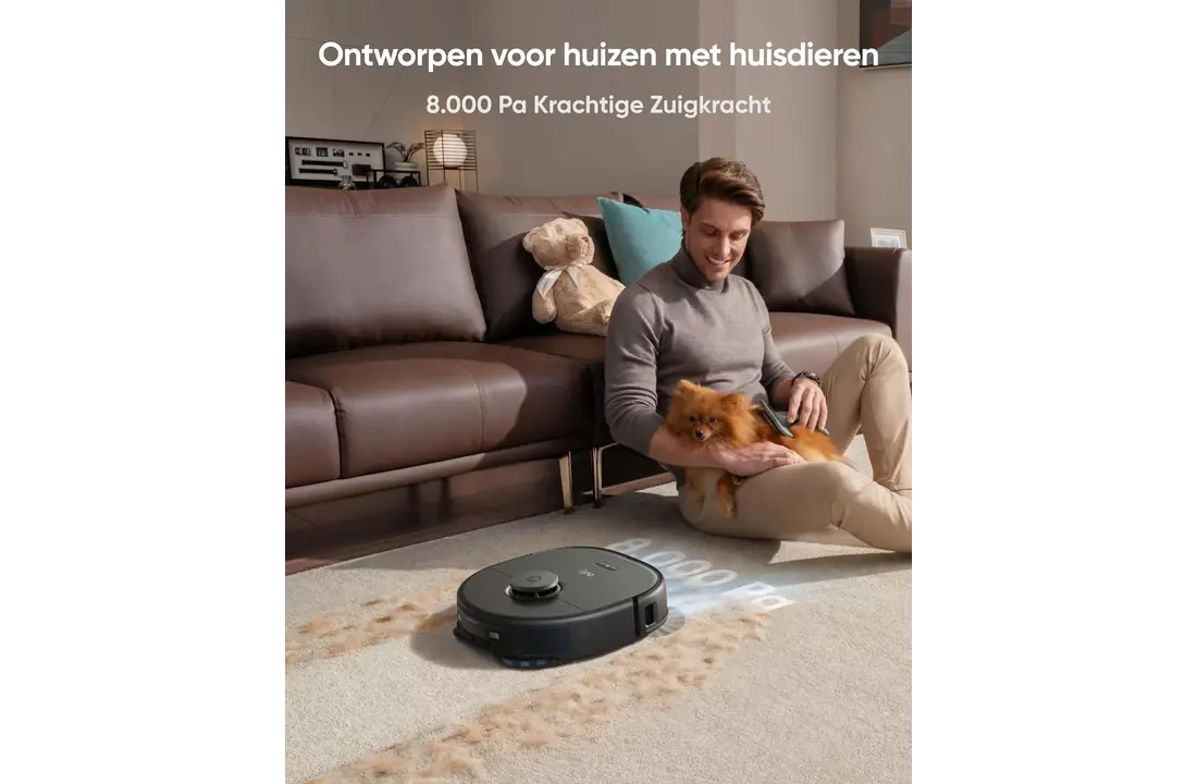 Eufy Vacuum Omni Black X10 Pro - Robotstofzuiger.