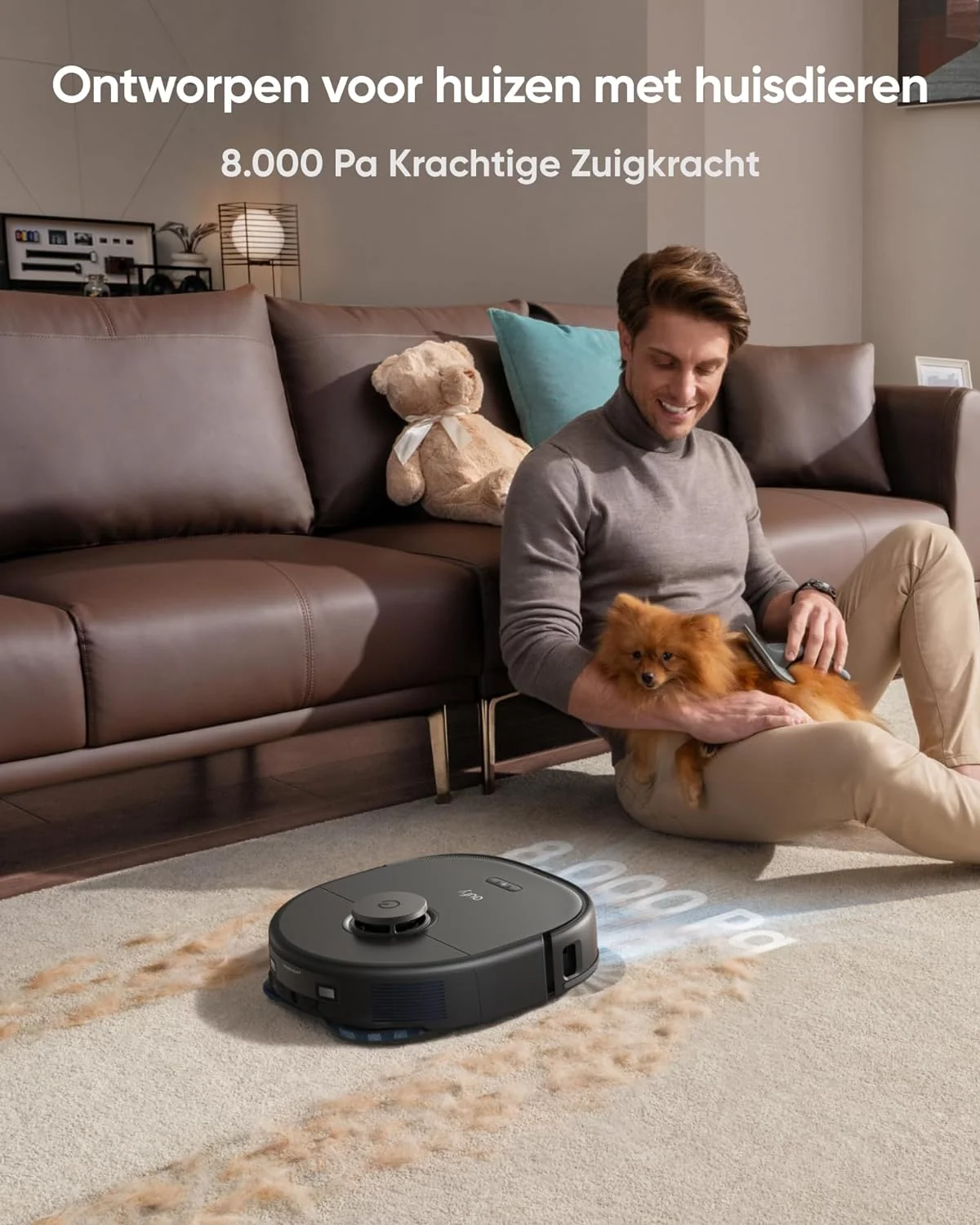 Eufy Vacuum Omni Black X10 Pro - Robotstofzuiger.