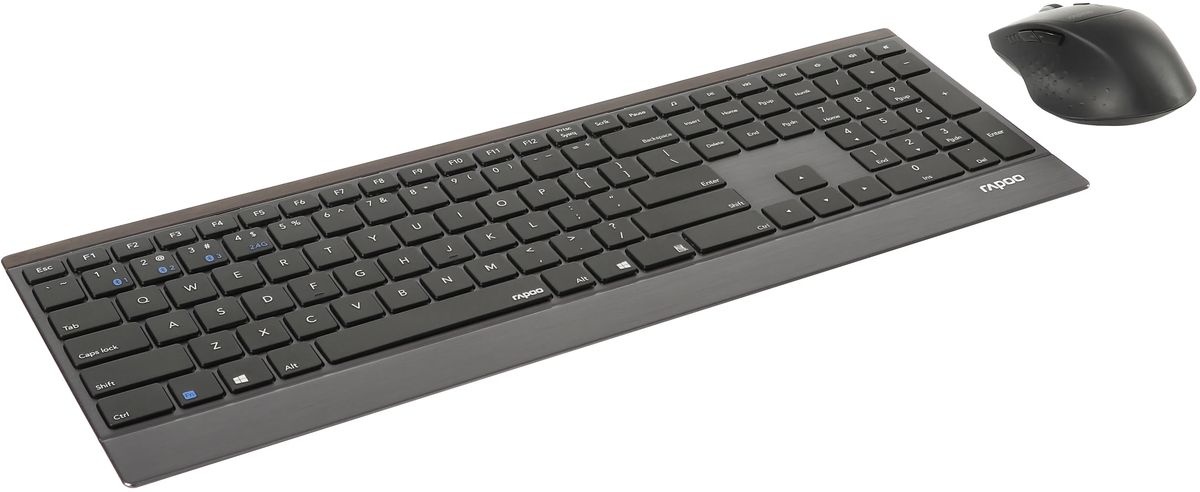 Rapoo 9500M - Toetsenbord + muis set