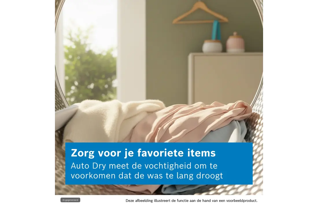 Bosch WQG235DINL - Warmtepompdroger.