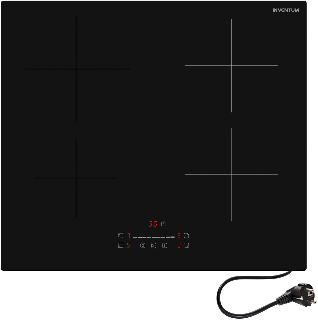 Inventum IKI6008 - Inductiekookplaat