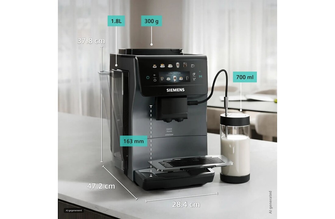 Siemens TP603EF6 EQ600 iAroma extraKlasse - Koffiemachine