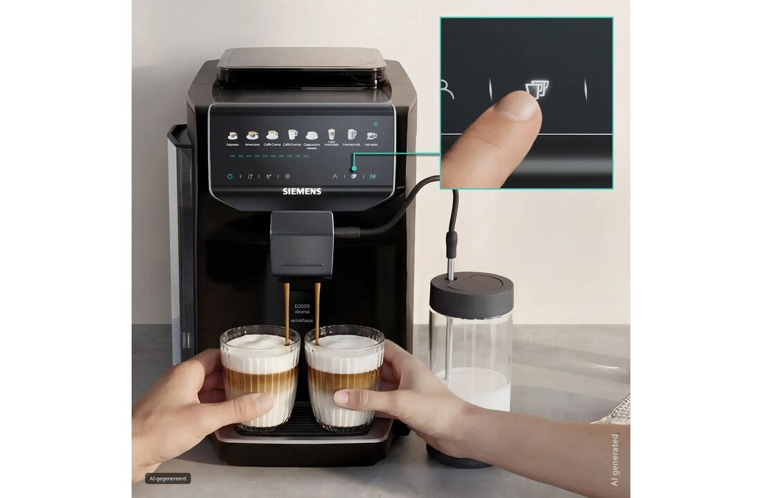 Siemens TP555EF5 EQ500 iAroma extraKlasse - Koffiemachine