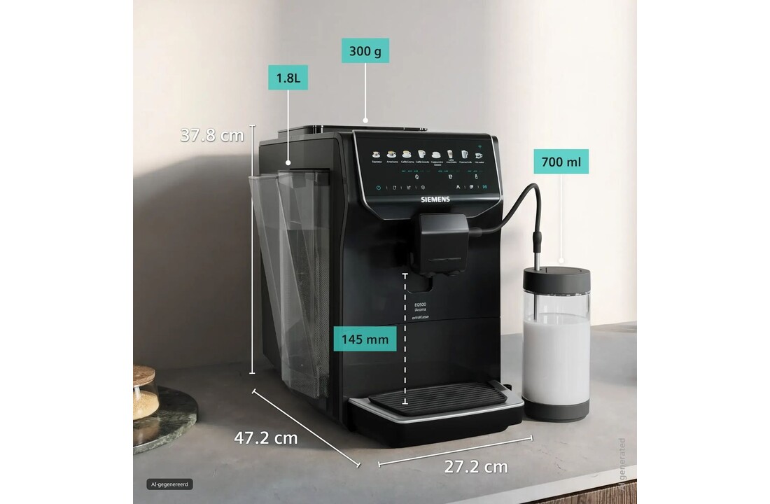 Siemens TP555EF5 EQ500 iAroma extraKlasse - Koffiemachine