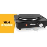 Tristar KP-6151 - Vrijstaande kookplaat