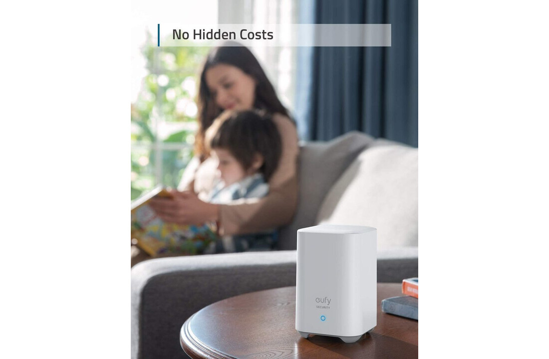 Eufy S220 Video Doorbell 2K (Batterij) + Homebase 2 - Deurbel