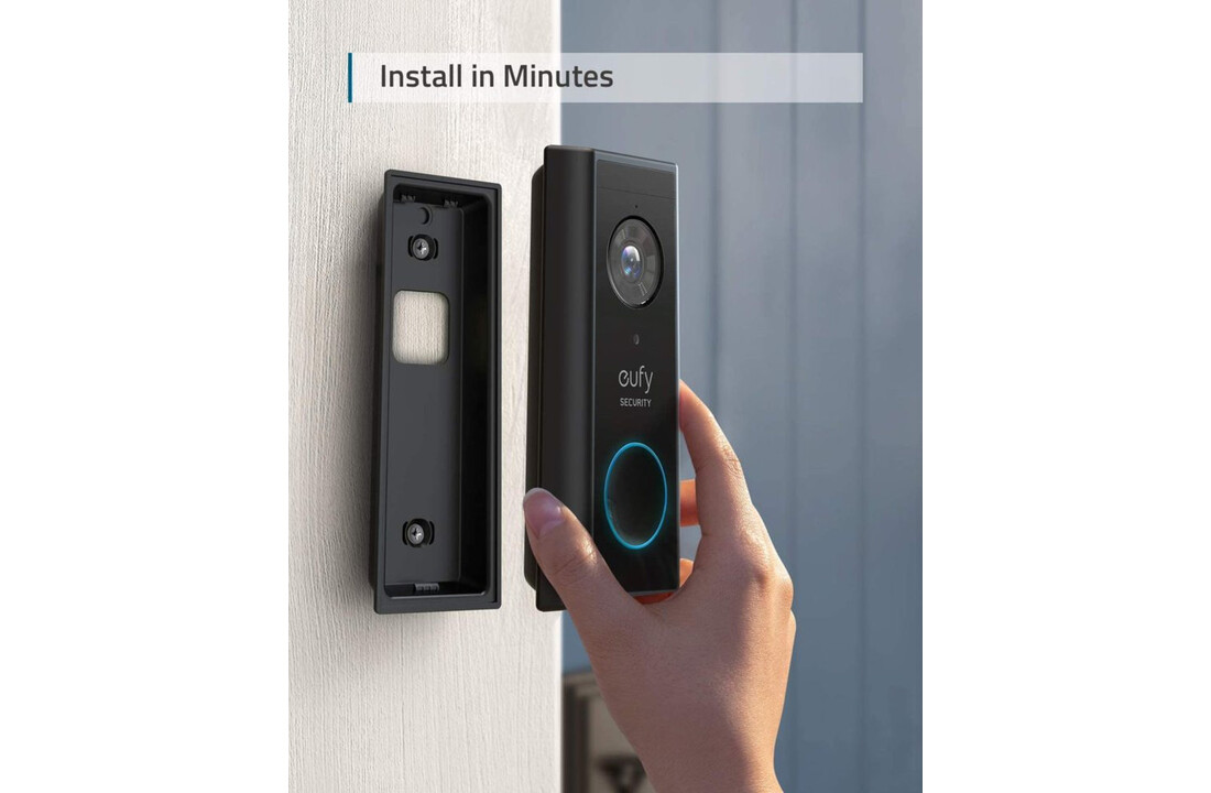 Eufy S220 Video Doorbell 2K (Batterij) + Homebase 2 - Deurbel