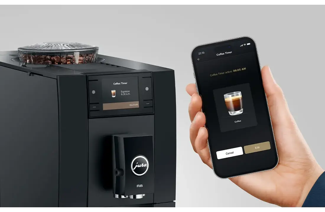 JURA A8 Piano Black (EA) - Koffiemachine.