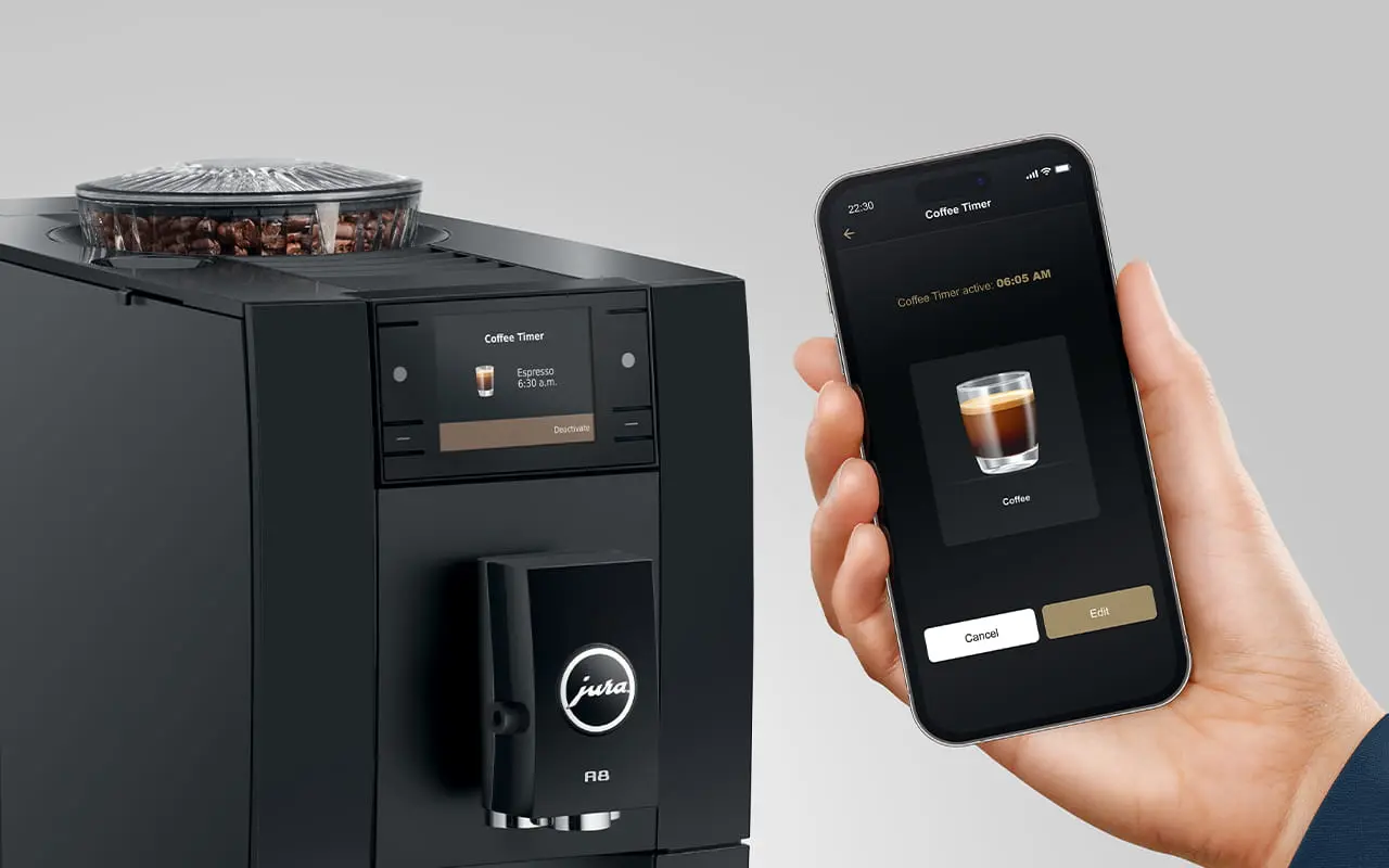 JURA A8 Piano Black (EA) - Koffiemachine.