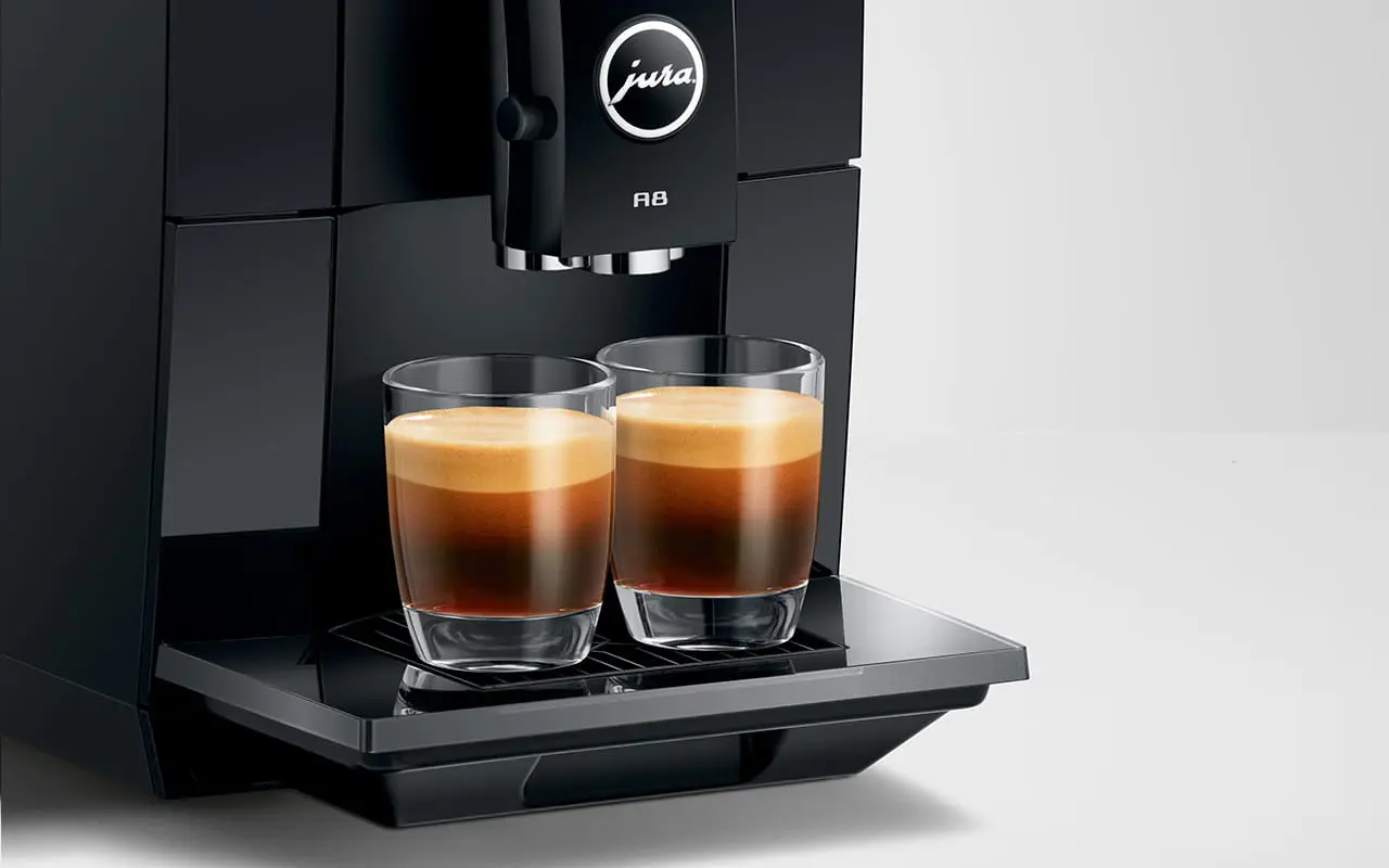 JURA A8 Piano Black (EA) - Koffiemachine.