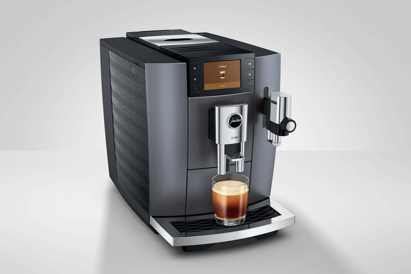 JURA E10 Onyx Grey (EA) - Koffiemachine.