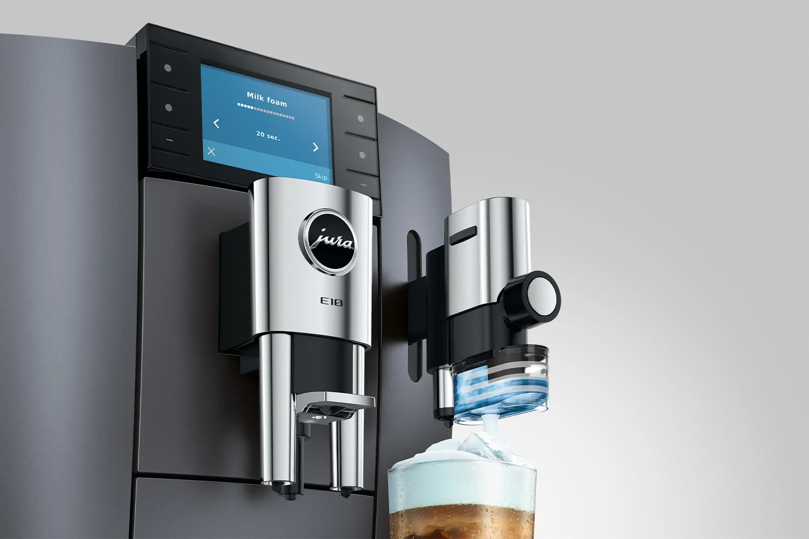 JURA E10 Onyx Grey (EA) - Koffiemachine.
