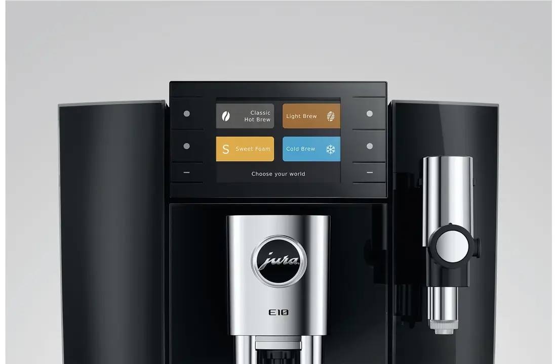 JURA E10 Diamond Black (EA) - Koffiemachine.