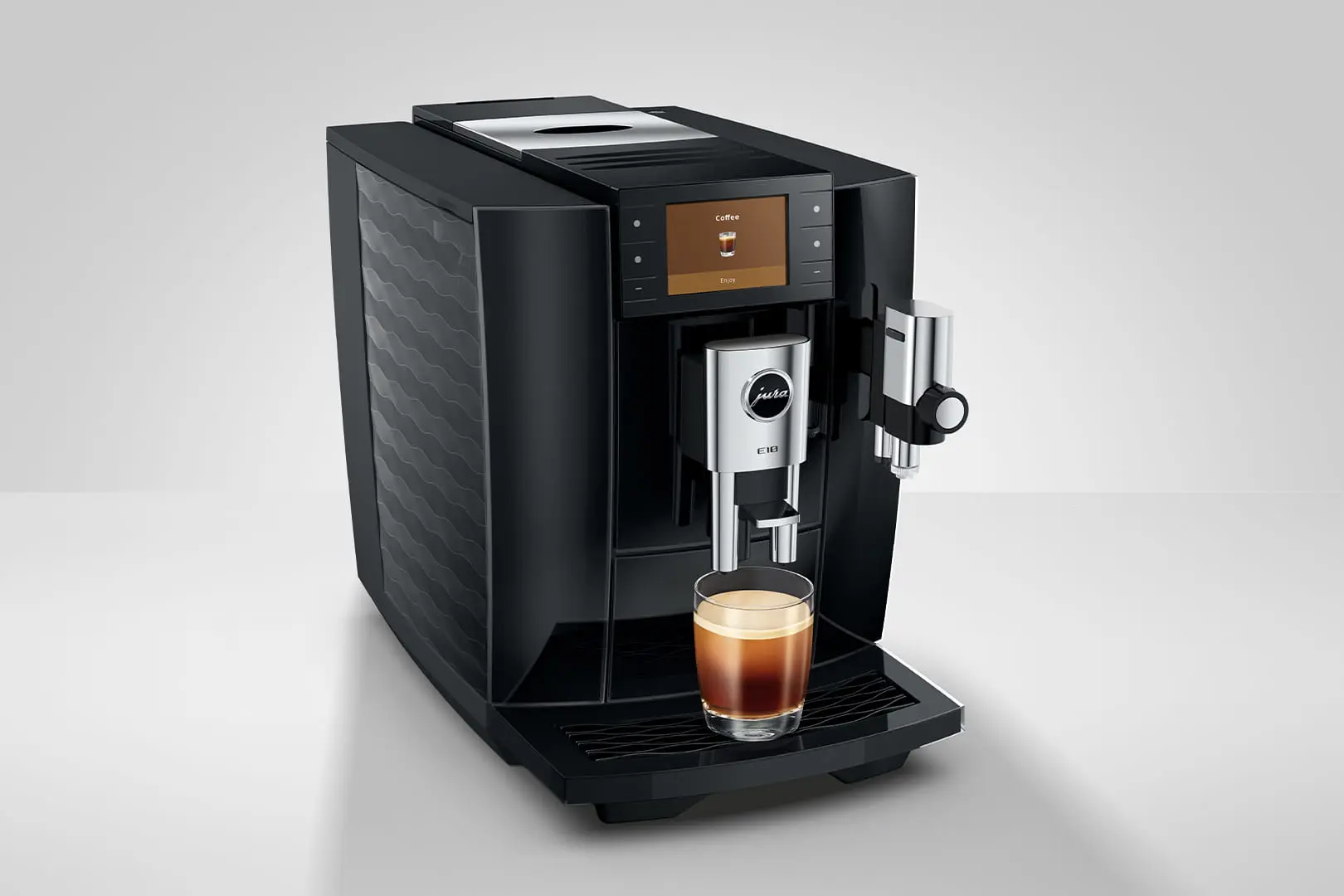 JURA E10 Diamond Black (EA) - Koffiemachine.