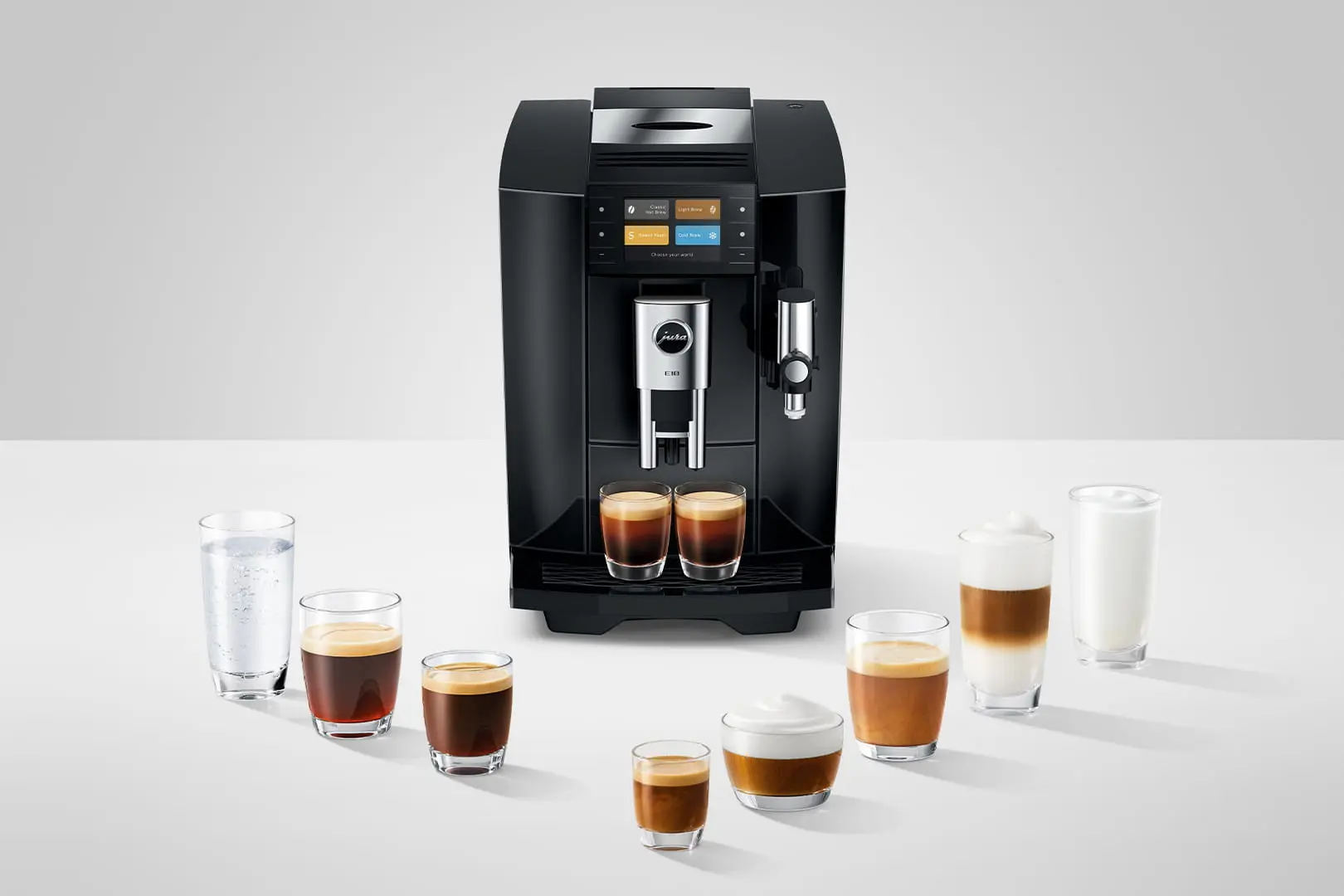 JURA E10 Diamond Black (EA) - Koffiemachine.