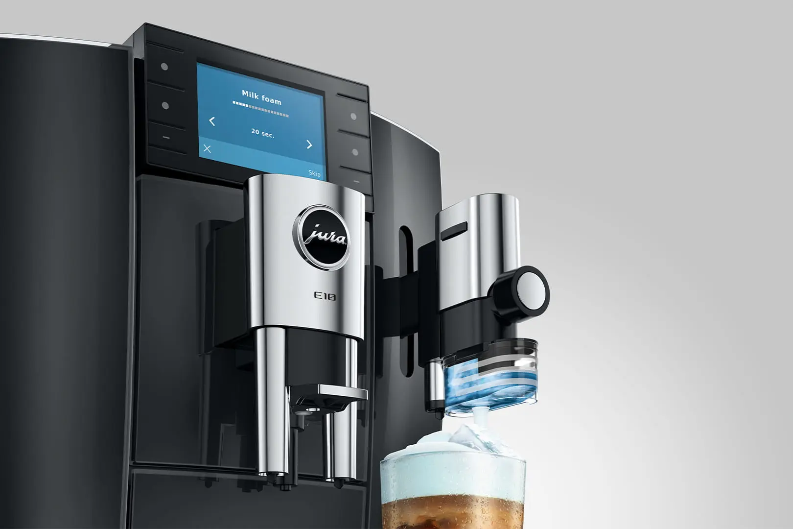 JURA E10 Diamond Black (EA) - Koffiemachine.