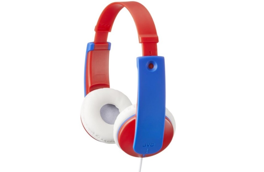 JVC HA-KD7-RNE Blauw/Rood - Kinder koptelefoon