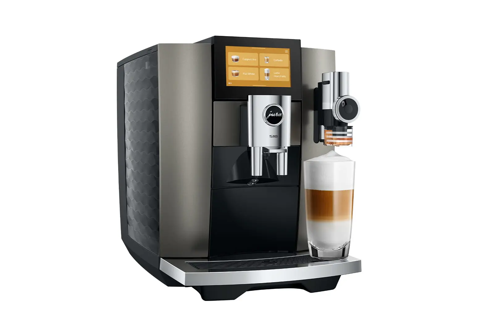 JURA S10 Dark Inox (EA) - Koffiemachine.