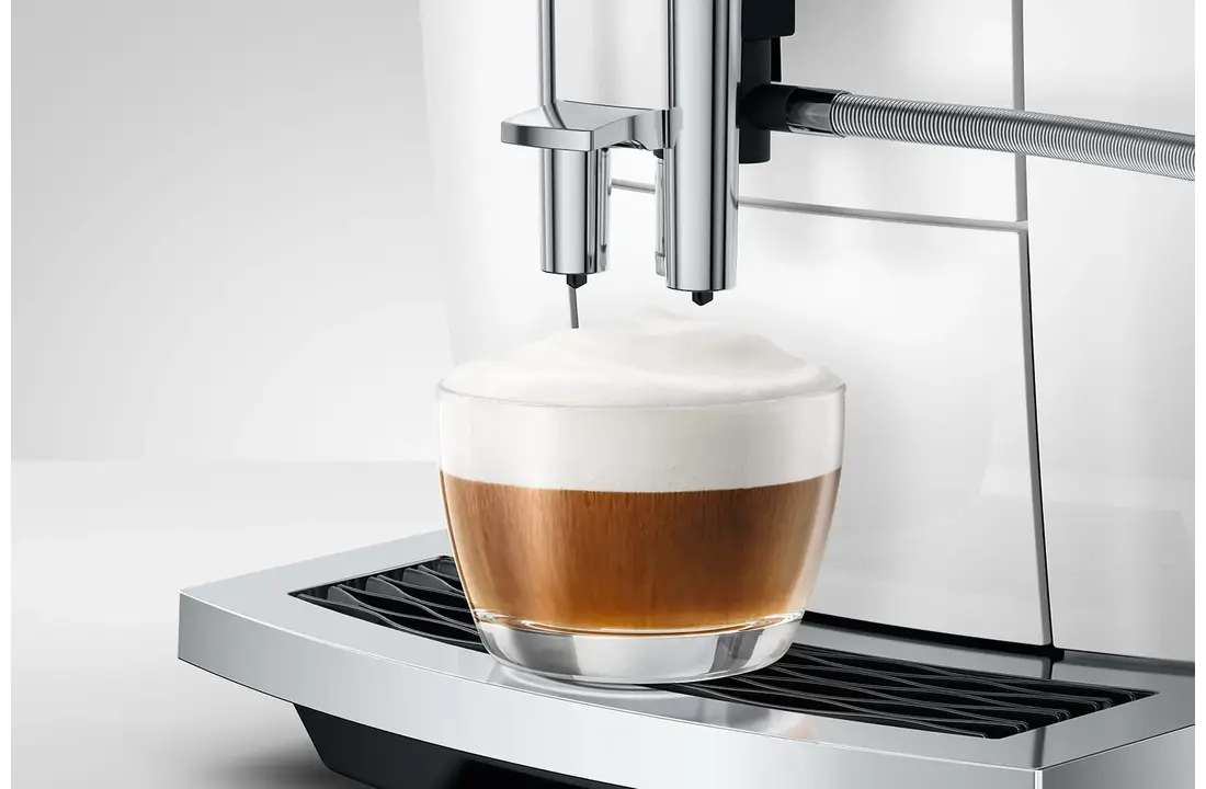 JURA E6 Piano White (ED) - Koffiemachine.