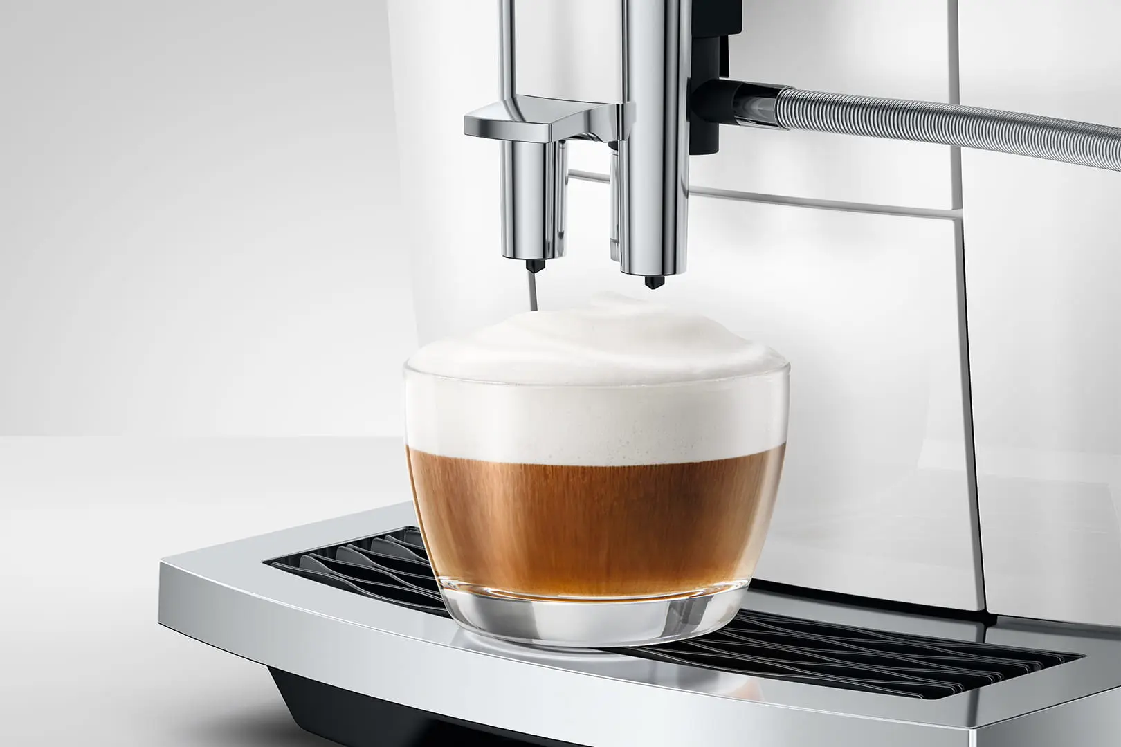 JURA E6 Piano White (ED) - Koffiemachine.