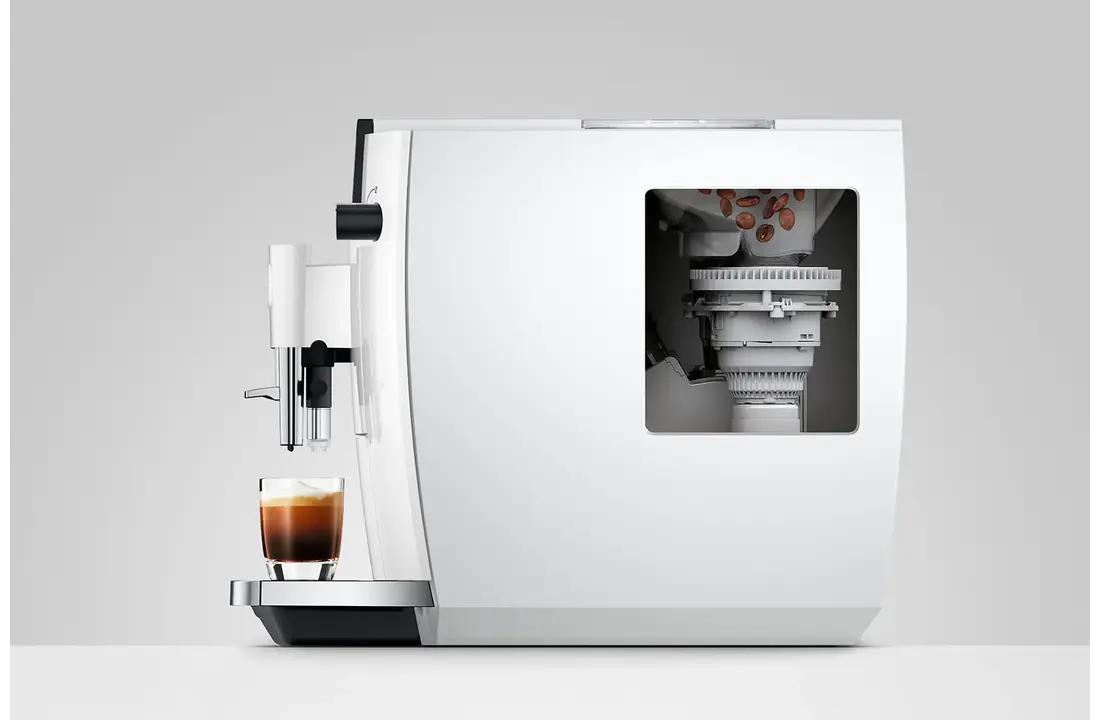 JURA E6 Piano White (ED) - Koffiemachine.