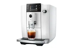 JURA E6 Piano White (ED) - Koffiemachine.
