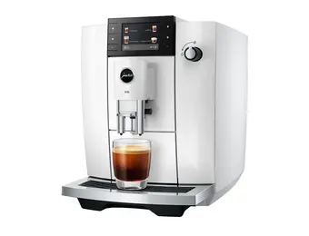 JURA E6 Piano White (ED) - Koffiemachine.